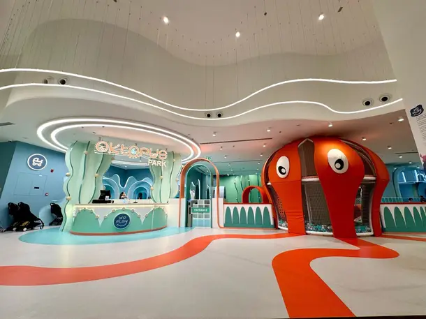 Octopus Park спроектирован и построен компанией YULAPARK. Парк развлечений в Дубае, интерактивная и активная зона с собственным кафе.